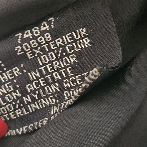 Mens vintage leather jacket - Picture 4 of 11